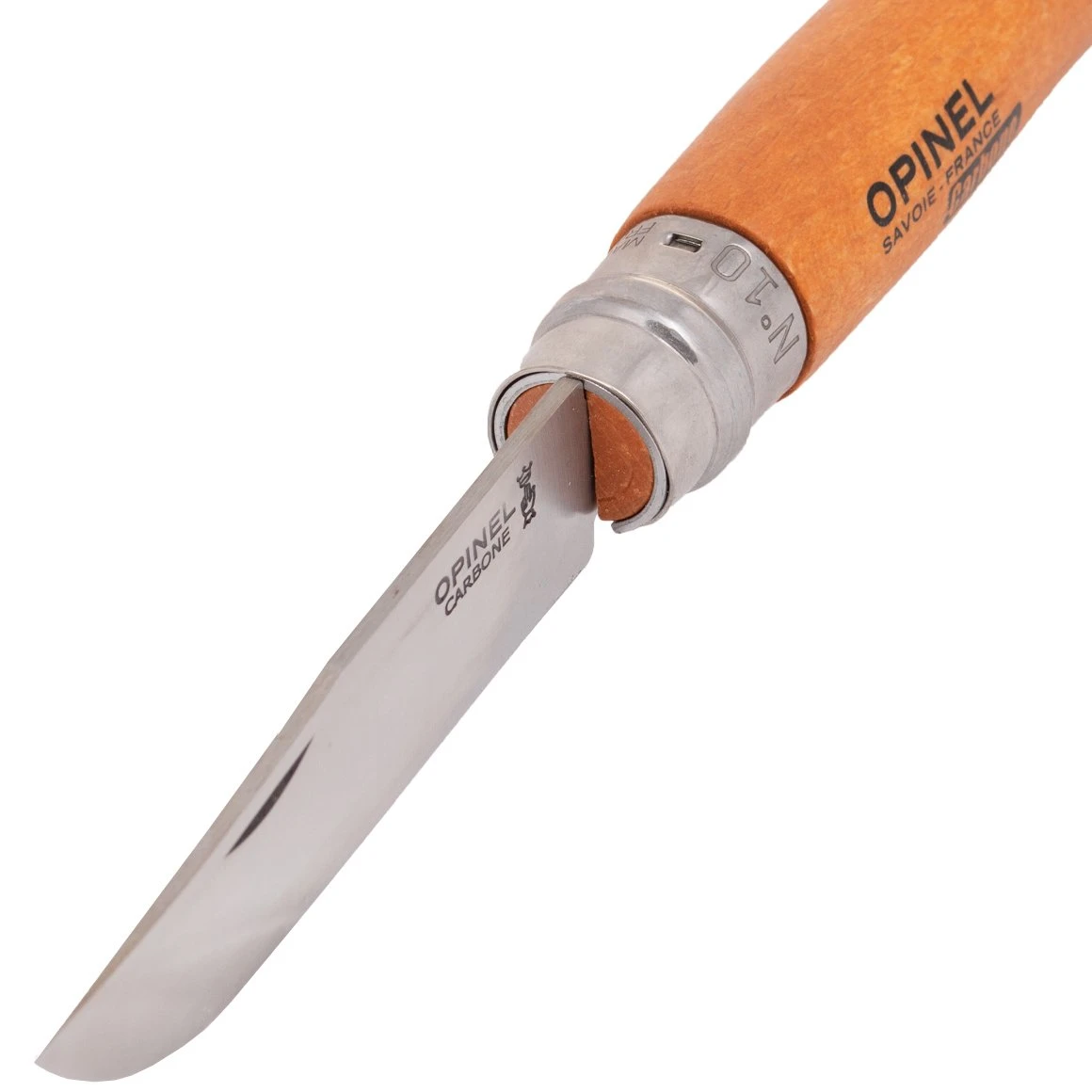 Opinel 113100 N10 Carbon Griff Aus Buchenholz 4 Opinel 113100 N10 Carbon Griff Aus Buchenholz – Bild 4