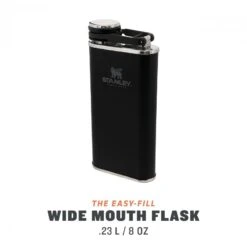 Stanley 10-00837-127 The Easy Fill Wide Mouth Flask Matte Black 0,23 L 8 Stanley 10-00837-127 The Easy Fill Wide Mouth Flask Matte Black 0,23 L -Outdoor Ausrüstungs Geschäft 020c5f666e5bf1e0a8e4c62a1c9fb5e5