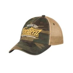 Helikon Tactical Trucker Cap - Dirty Washed Cotton -US Woodland / Khaki A - One Size CZ-TTC-DW-0313