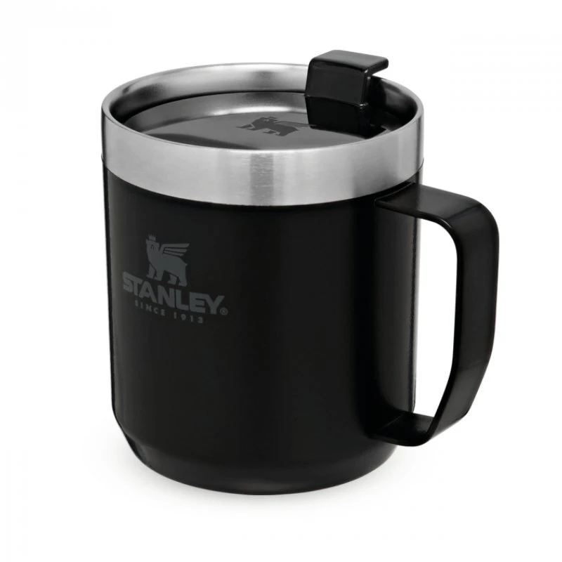 STANLEY CLASSIC Series Camp Mug - Matte Black 0,35L 1 STANLEY CLASSIC Series Camp Mug - Matte Black 0,35L