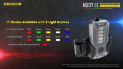 Nitecore Flashlight NU07 LE -Outdoor Ausrüstungs Geschäft 0583e26df75c4c0ee5f6479e263cb914