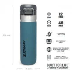STANLEY GO FLIP Vacuum Water Bottle .70L Green 10-09149-031 -Outdoor Ausrüstungs Geschäft 06102c00ad7f1aa6776205e67fd11409