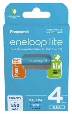 BK-4LCCE/4BE Panasonic R03 AKU 4BL EKO PANAS. ENELOOP LITE