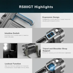 Klarus RS80GT Flashlight RS80GT -Outdoor Ausrüstungs Geschäft 0b5ba8efbfec9fa01cb229f24399c90e