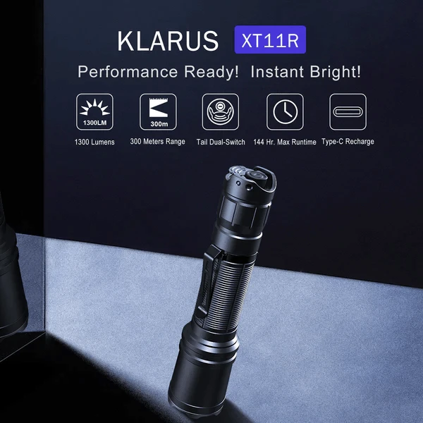 Klarus XT11R Flashlight XT11R 2 Klarus XT11R Flashlight XT11R – Bild 2
