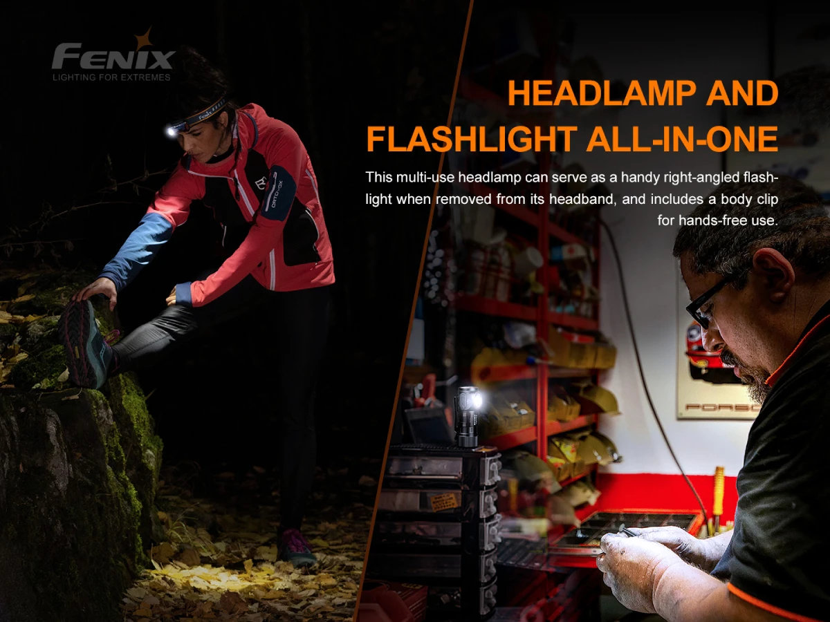 Fenix HM50RV20 Wiederaufladbare Stirnlampe 7 Fenix HM50RV20 Wiederaufladbare Stirnlampe – Bild 7