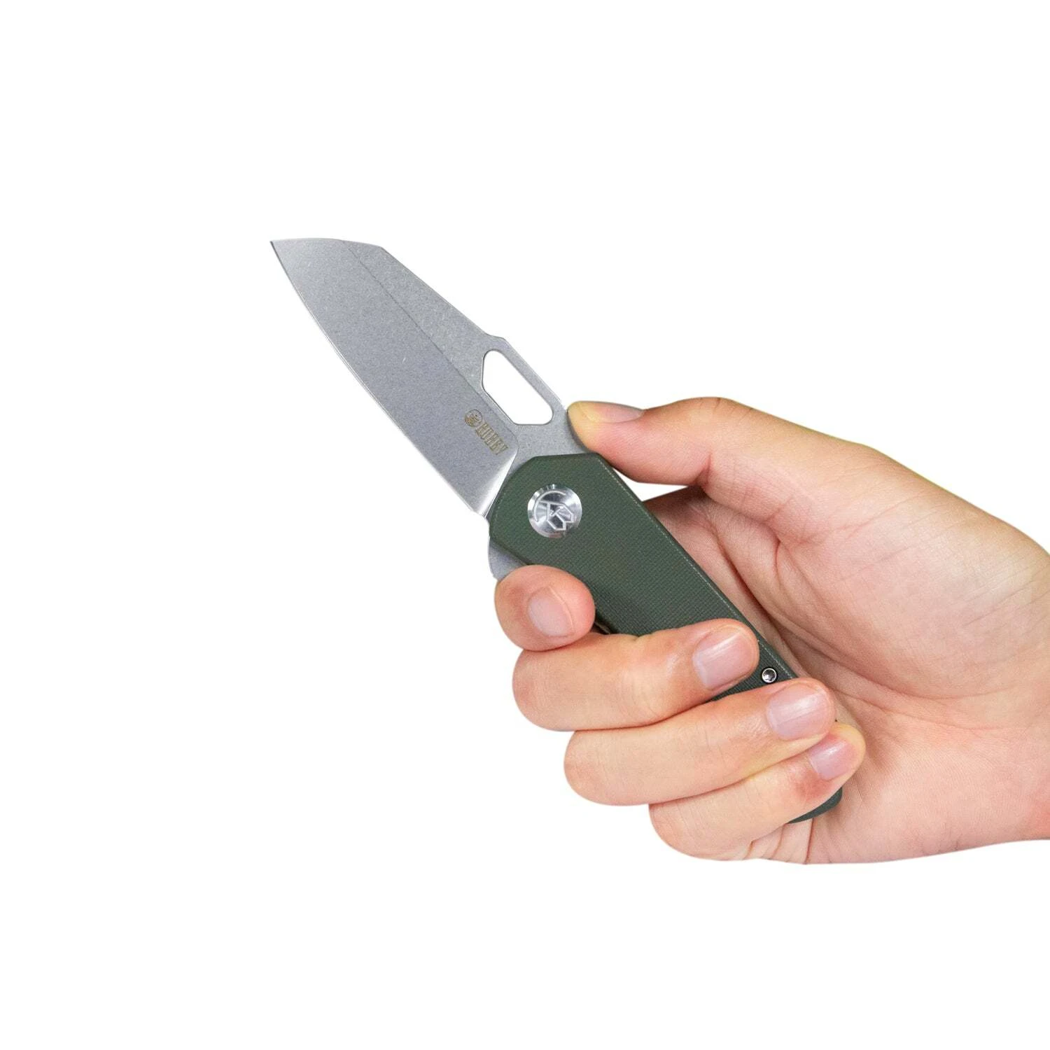 KUBEY Duroc Liner Lock Flipper Small Pocket Folding Knife Dark Green G10 Handle KU332G 5 KUBEY Duroc Liner Lock Flipper Small Pocket Folding Knife Dark Green G10 Handle KU332G – Bild 5