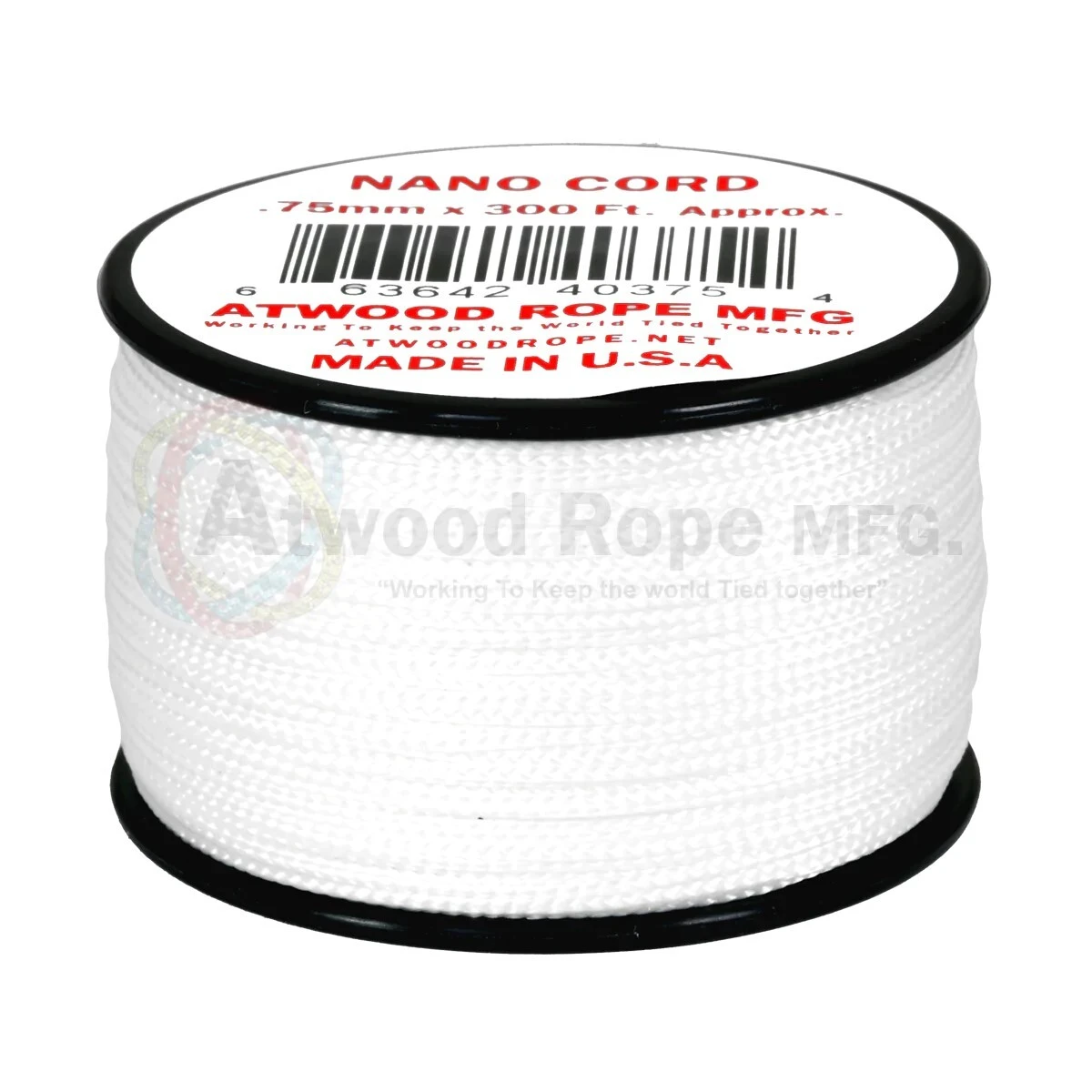 ARM 36 NANOCORD 0,75mm. 300' White NS08-WHITE 1 ARM 36 NANOCORD 0,75mm. 300' White NS08-WHITE