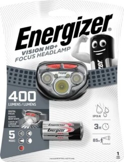 Energizer E300280702 Vision HD+ Focus LED Stirnlampe 3x AAA