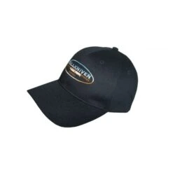 Fällkniven Baseball Cap With Embroidered Logo, Black