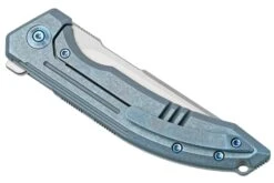 WE Quixotic Blue Titanium Handle Silver Bead Blasted CPM 20CV Blade WE21016-3 -Outdoor Ausrüstungs Geschäft 27d39da6b80d57b045878e0327cffa16
