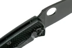 Spyderco C122PBBK Tenacious Black FRN -Outdoor Ausrüstungs Geschäft 28d9dd68b8ea12d1b9cd08466c3170ca