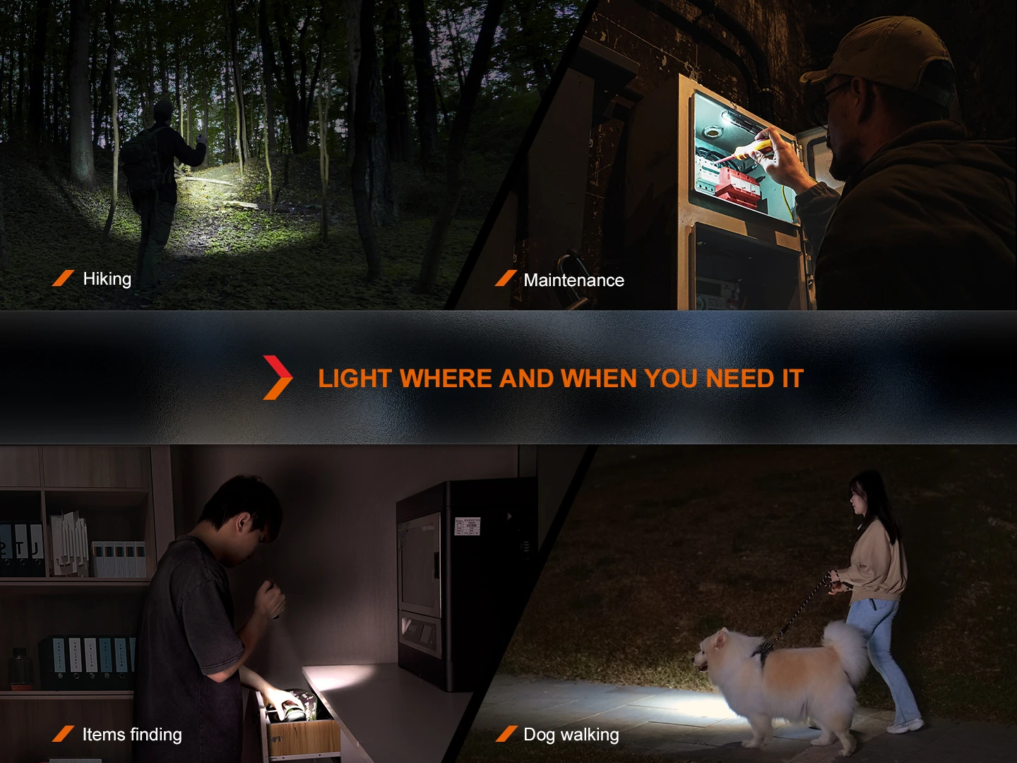 FENIX Rechargeable LED Flashlight LD12R (600lm.) LD12R 10 FENIX Rechargeable LED Flashlight LD12R (600lm.) LD12R – Bild 10