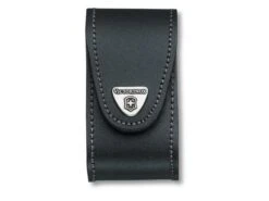 VICTORINOX 4.0521.XL Jumbo Leather Pouch For SwissChamp XLT, Black