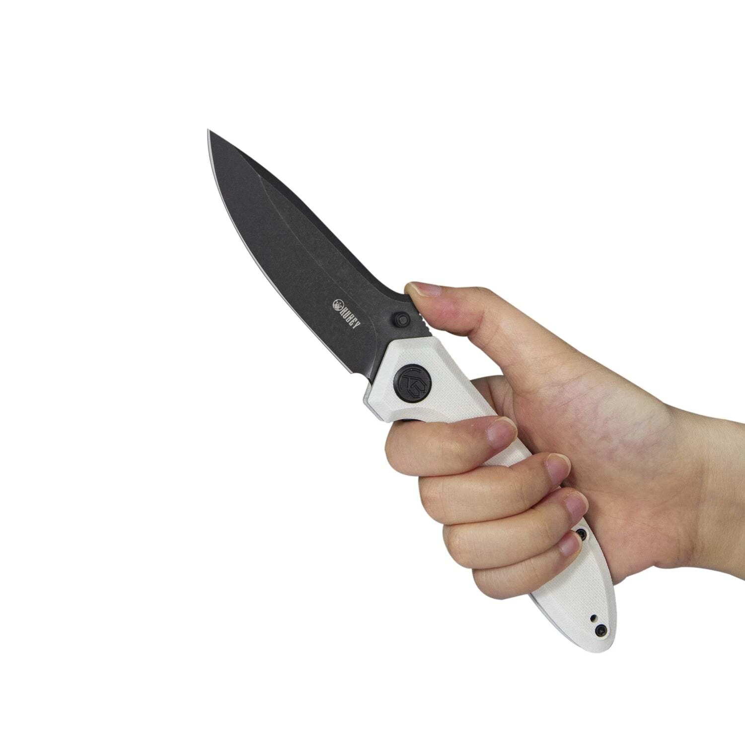 KUBEY Ruckus Liner Lock Folding Knife Ivory G10 Handle KU314D 5 KUBEY Ruckus Liner Lock Folding Knife Ivory G10 Handle KU314D – Bild 5