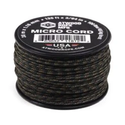 ARM 100 MICROCORD 1,18mm 125' Woodland MC04-WOODLAND