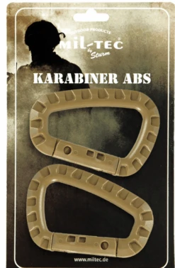 Mil-Tec 15921005 Karabiner 2 St. 8,3 Cm