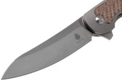 Kizer Clutch Tan Micarta/Titanium Ki4556A3 -Outdoor Ausrüstungs Geschäft 4040caa33c22968fad8adb33cdeef071