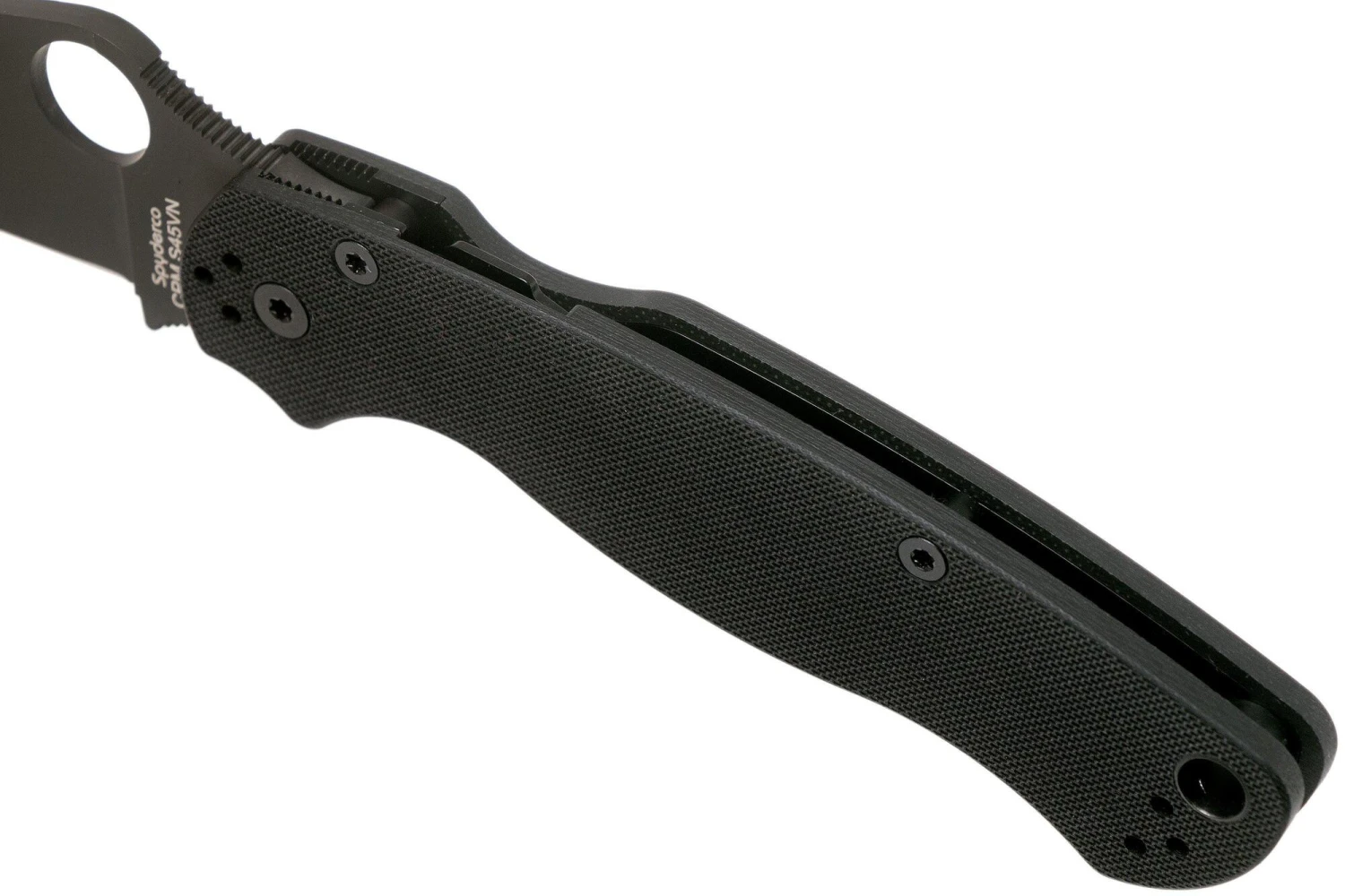 Spyderco C81GPBK2 Para Military 2 G-10 Black Black Blade 6 Spyderco C81GPBK2 Para Military 2 G-10 Black Black Blade – Bild 6