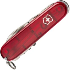 Victorinox 1.3703.T Climber Red Translucent Taschenmesser Transparentes Rot -Outdoor Ausrüstungs Geschäft 46ad465106da51395e847d139454e341