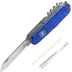 Victorinox 1.3713.T2 Huntsman Taschenmesser Transparentes Blau -Outdoor Ausrüstungs Geschäft 4a91a1e5bbacad5830ebdae9ac81aebc