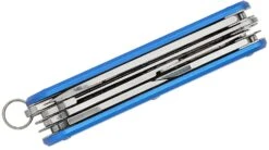 Fox Knives FOX VULPIS FOLDING KNIFE STAINLESS STEEL N690co POLISH BLADE,ALLUMINIUM SKY BLUE HANDLE -Outdoor Ausrüstungs Geschäft 4ab92e7de10706fc6b35958e7bee4f36