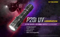 Nitecore Flashlight P20i UV -Outdoor Ausrüstungs Geschäft 50480d9a7ac2c300fb112e4ce1aeb9d0
