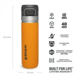 STANLEY GO FLIP Vacuum Water Bottle .70L Yellow 10-09149-032 -Outdoor Ausrüstungs Geschäft 530fc1ac5d98d4a0d7c3884032f97666