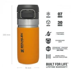 STANLEY GO FLIP Vacuum Water Bottle .47L Orange 10-09148-027 5 STANLEY GO FLIP Vacuum Water Bottle .47L Orange 10-09148-027 -Outdoor Ausrüstungs Geschäft 55c97a77cb8996dc4470982f9240015e