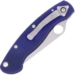 Spyderco C36GPDBL Military Model G-10 Dark Blue -Outdoor Ausrüstungs Geschäft 58500365dd270a322713e8cdd59e9851