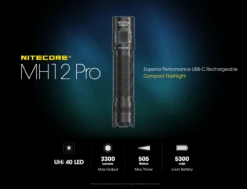 Nitecore Flashlight MH12 Pro -Outdoor Ausrüstungs Geschäft 5a340a6fdabdef1ccf10dc30e7af98e0