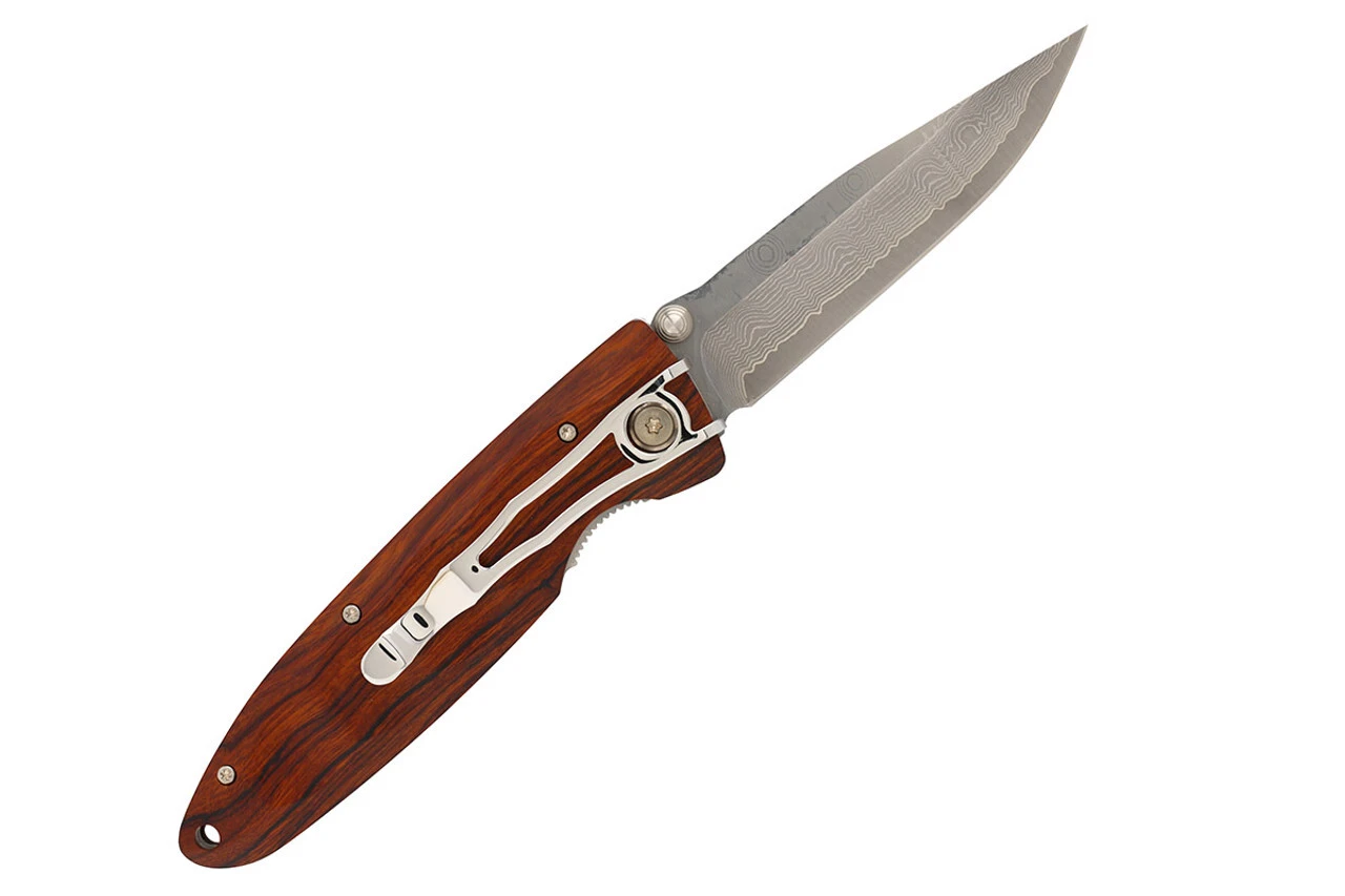 Mcusta MC-18D Classic Wave Damascus Blade 8,5 Cm With VG-10 2 Mcusta MC-18D Classic Wave Damascus Blade 8,5 Cm With VG-10 – Bild 2