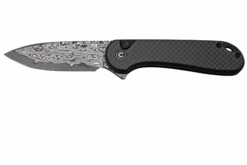 CIVIVI Button Lock Elementum II Twill Carbon Fiber Overlay On Black G10 Handle Damascus Blade C18062 -Outdoor Ausrüstungs Geschäft 5b1fd27122bcaf6a74d806db7eb15306