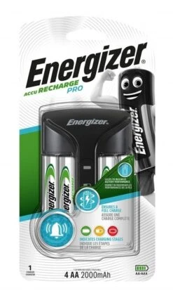 Energizer Pro Charger +4x AA Power Plus 2000mAh