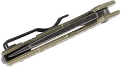 FOX FX-526 ALG Jesper Voxnaes Suru, Black Stonewashed Plain Blade, Green Aluminum Frame -Outdoor Ausrüstungs Geschäft 636fa48dc85fb1a0188d337ffda0c2b1