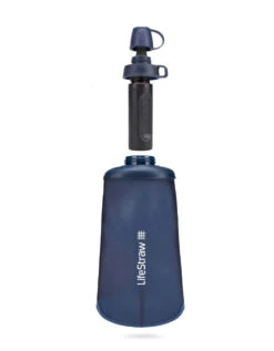 LIFESTRAW Peak Series Flex Squeeze Bottle 1L Dark Gray LSPSF1GRWW -Outdoor Ausrüstungs Geschäft 68af2d8abaf06ed214733944d463d8ed