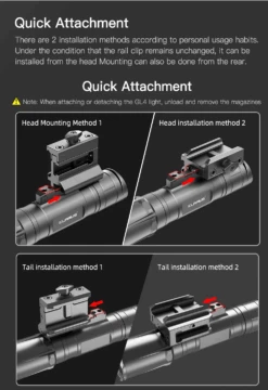 Klarus GL4 Flashlight GL4 -Outdoor Ausrüstungs Geschäft 6ae4a129f6de82553e692f7317562bc9