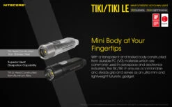 Nitecore Flashlight TIKI LE -Outdoor Ausrüstungs Geschäft 6fd76ef1b766bc5a6cd3b202beaa373d