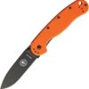BRK-ESEE Avispa Black Finish Orange BRK1301ORB