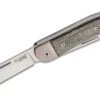 Lionsteel M390 Clip Blade, Screw Driver Blade, Green Canvas Handle, Ti Bolster & Liners JK2 CVG