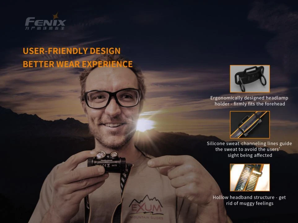 Fenix HM65R Rechargeable Headlamp (1400lm) HM65R3400 10 Fenix HM65R Rechargeable Headlamp (1400lm) HM65R3400 – Bild 10