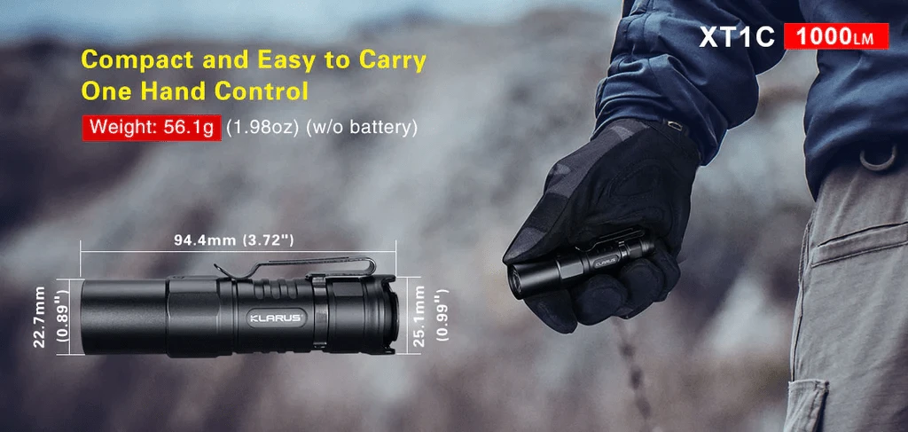 Klarus XT1C Flashlight XT1C 8 Klarus XT1C Flashlight XT1C – Bild 8