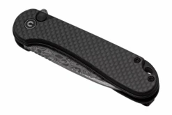 CIVIVI Button Lock Elementum II Twill Carbon Fiber Overlay On Black G10 Handle Damascus Blade C18062 -Outdoor Ausrüstungs Geschäft 7a16ab4de31b49f331640e12c028a8b2