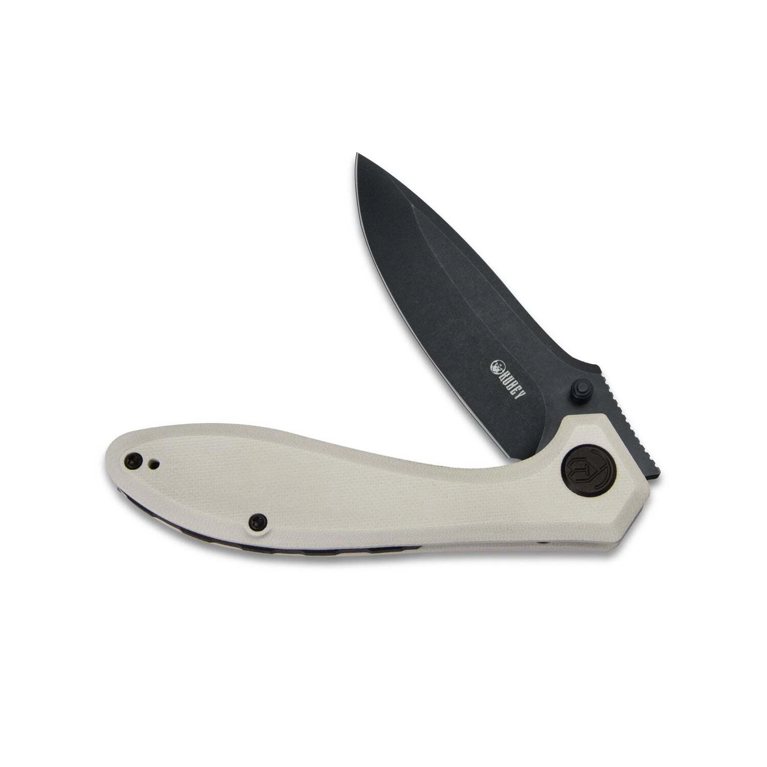 KUBEY Ruckus Liner Lock Folding Knife Ivory G10 Handle KU314D 2 KUBEY Ruckus Liner Lock Folding Knife Ivory G10 Handle KU314D – Bild 2