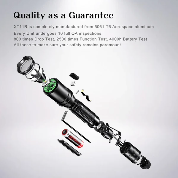 Klarus XT11R Flashlight XT11R 9 Klarus XT11R Flashlight XT11R – Bild 9