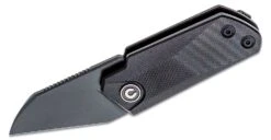 Civivi C2108B Ki-V Schwarz Stonewash/G10 Schwarz