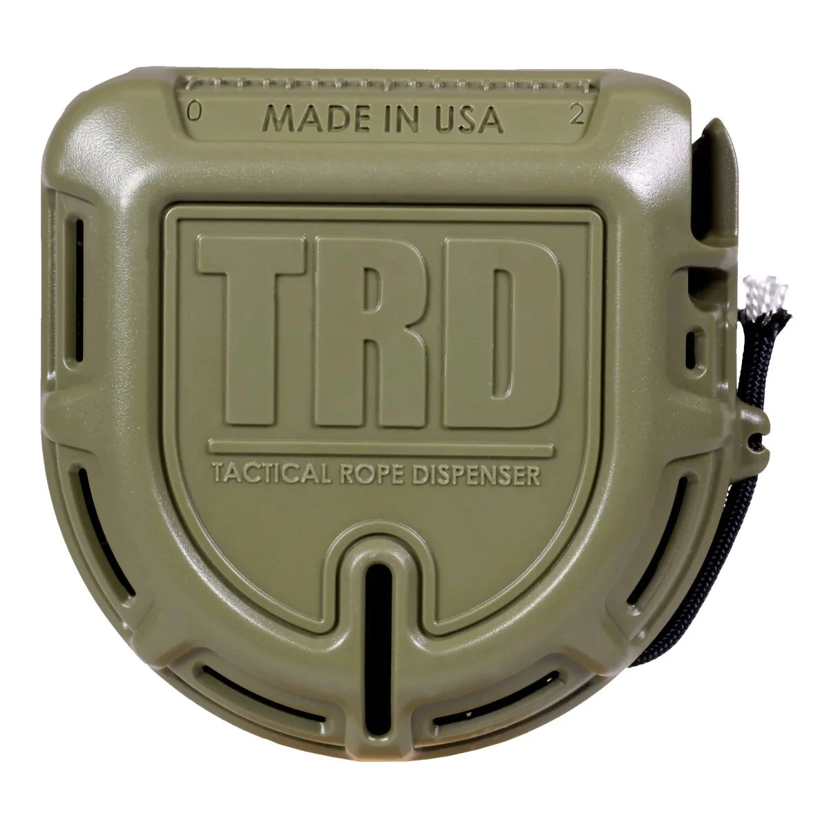ARM TRD TACTICAL ROPE DISPENSER Olive Drab ARMTRDOD 1 ARM TRD TACTICAL ROPE DISPENSER Olive Drab ARMTRDOD