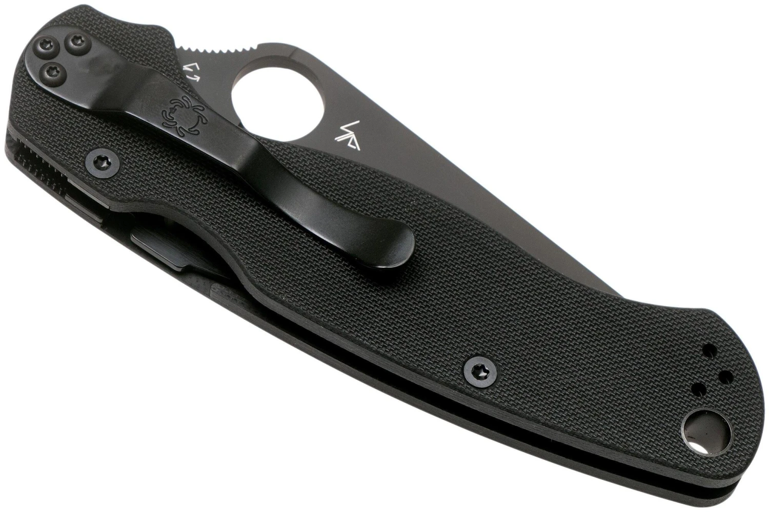 Spyderco C81GPBK2 Para Military 2 G-10 Black Black Blade 5 Spyderco C81GPBK2 Para Military 2 G-10 Black Black Blade – Bild 5