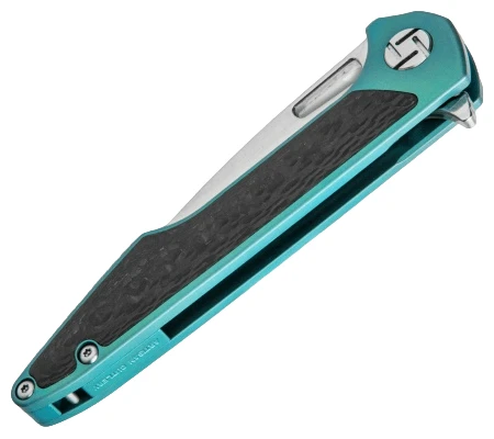 Artisan Archaeo Damascus/Titanium Green 1821GSD-GN 3 Artisan Archaeo Damascus/Titanium Green 1821GSD-GN – Bild 3