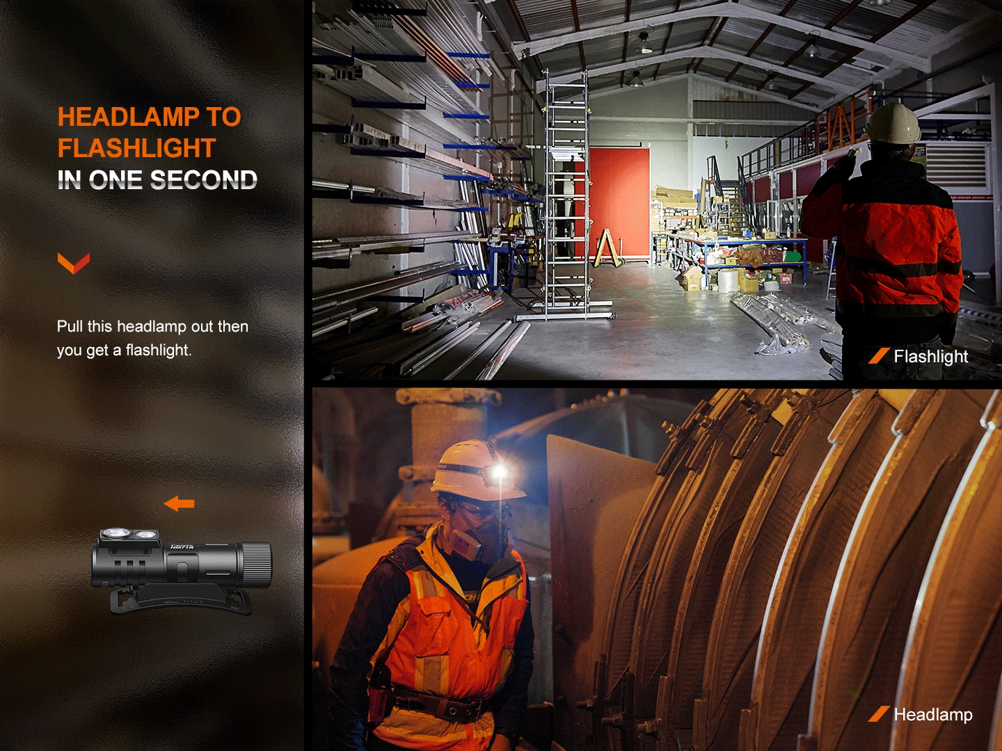 Fenix Rechargeable Headlamp HM71R (2700lm.) 9 Fenix Rechargeable Headlamp HM71R (2700lm.) – Bild 9